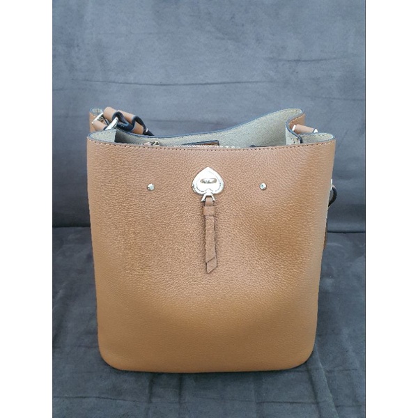 Kate Spade Marti Large Brown Bucket Bag (Preloved)