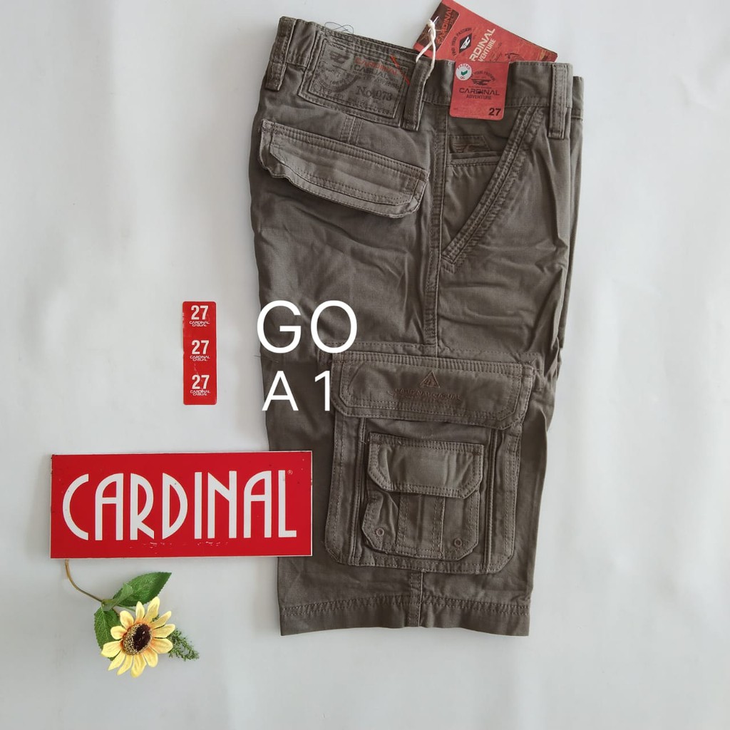 gof 27-28 KPL CARDINAL KEMPOL CASUAL Celana Pendek Cowok Celana Kempol Fashion Pria Brand Kekinian