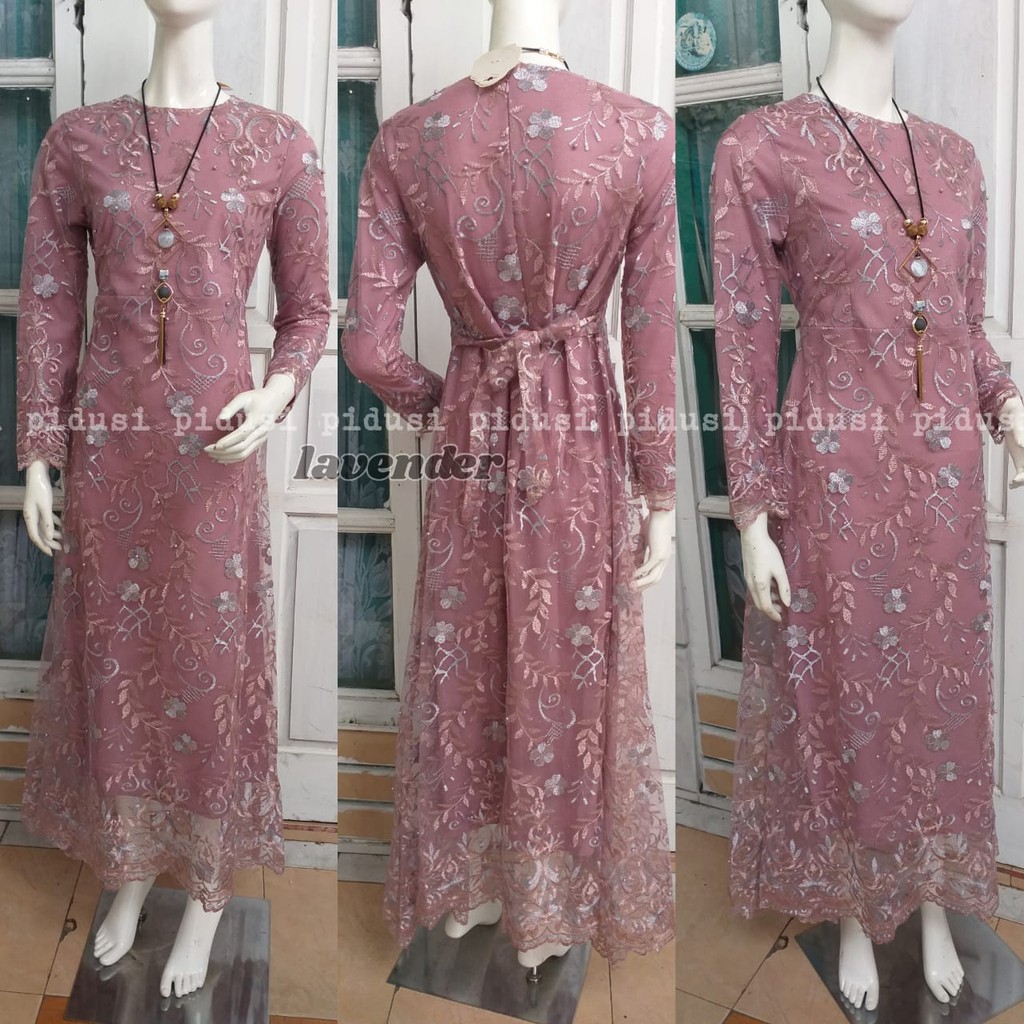 GAMIS ARIMBI/GAMIS TULLE MUTIARA BORDIR