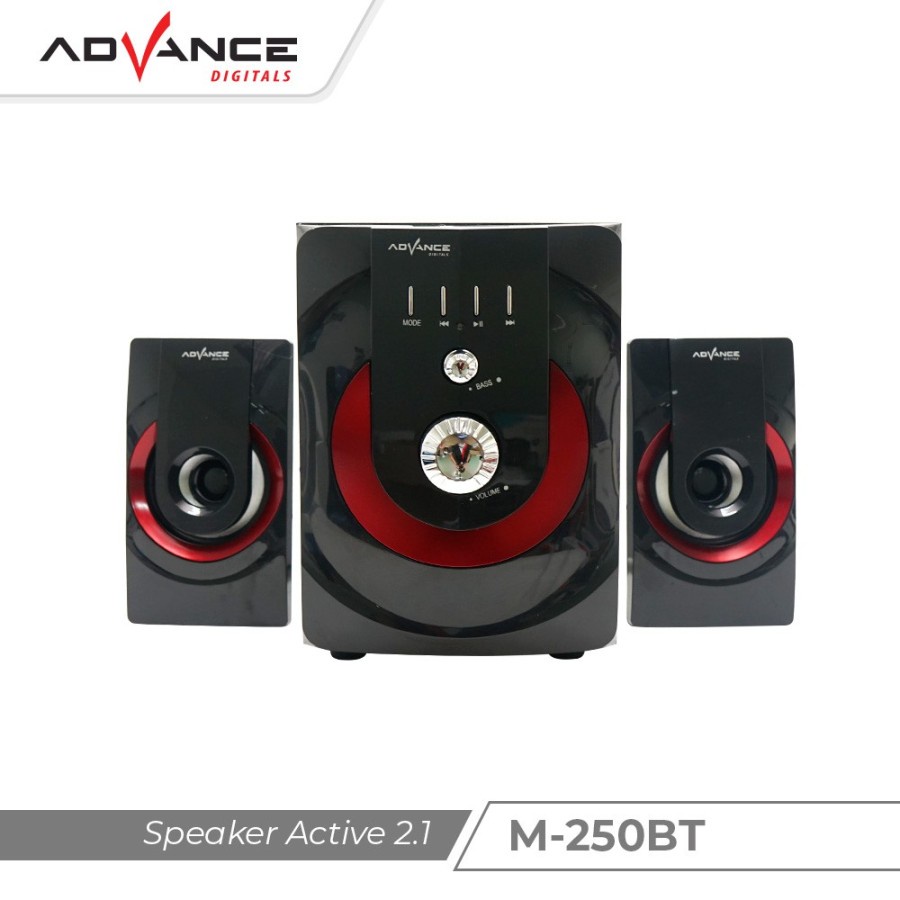 Advance M250BT Speaker Aktif 2.1 Bluetooth Multimedia Subwoofer