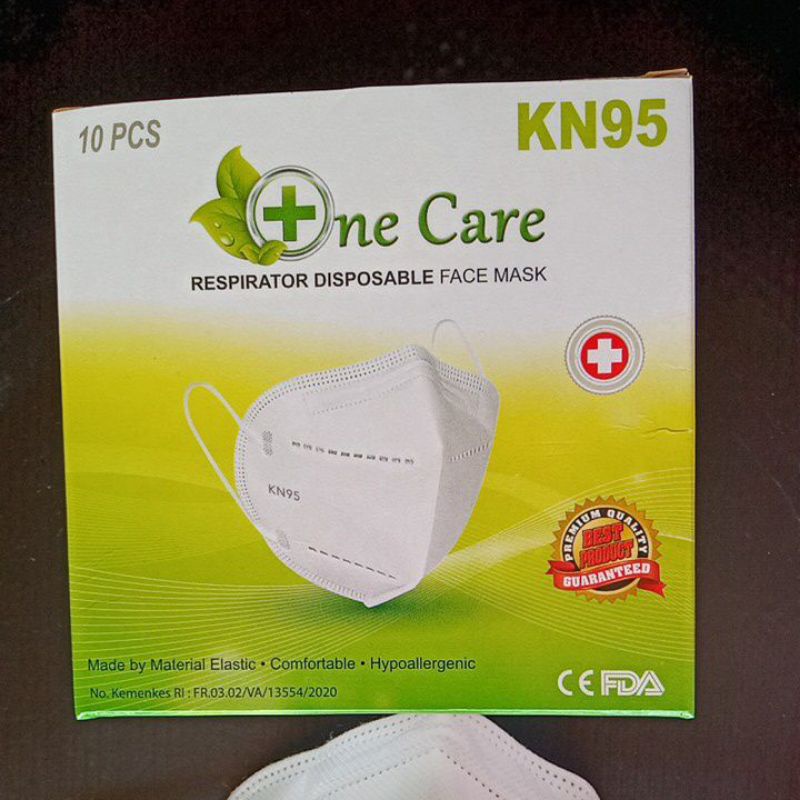 [Kemenkes] Masker KN95 KN 95 5 layers One Care / Chasa