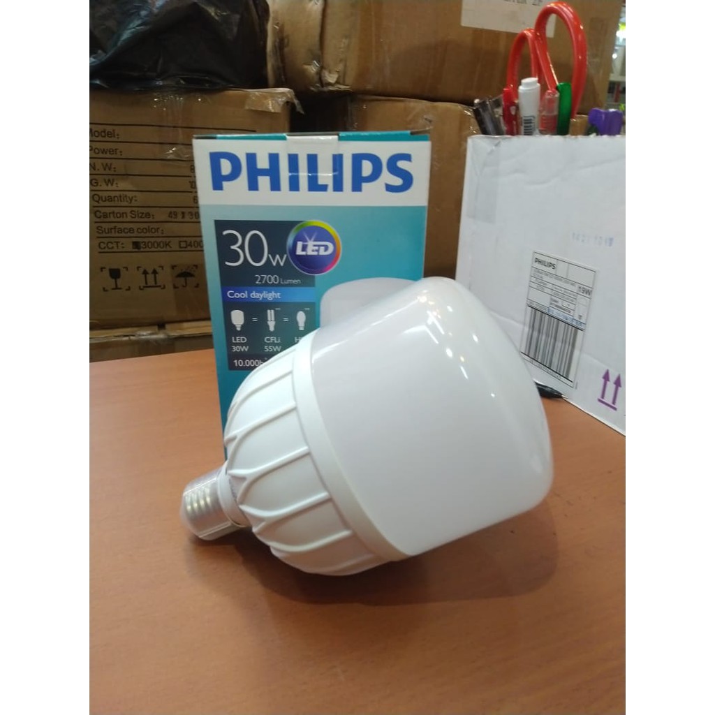 Lampu Bohlam LED Bulb Lamp Philips TForce Core 30watt 30 watt 30w