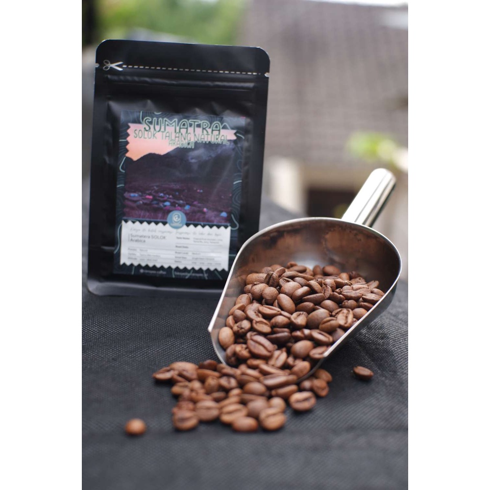 

Single Origin Arabika "SUMATRA Solok Talang Natural" - 100gr Roastbean - 100gr Biji