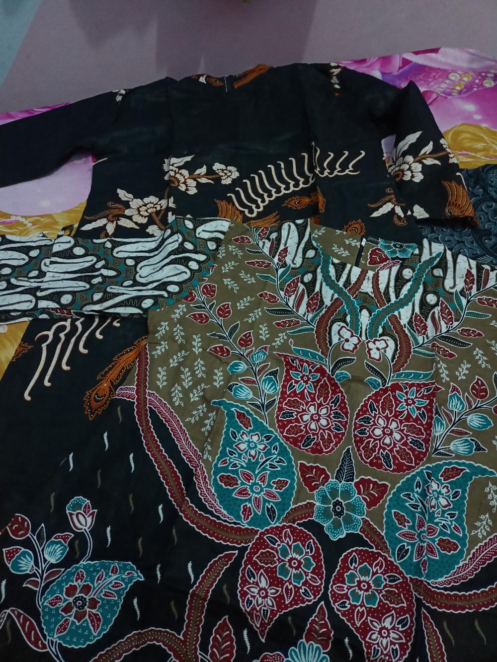 Atasan Batik Dolby Dolbi Dobby Doby Tenun Sutra Tulis Halus Katun Atbm Baron ,sarombit Atasan