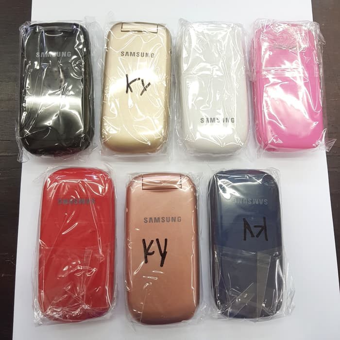Terbaru CASING FULLSET SAMSUNG E1272 SAMSUNG LIPAT 2 SIM ORIGINAL