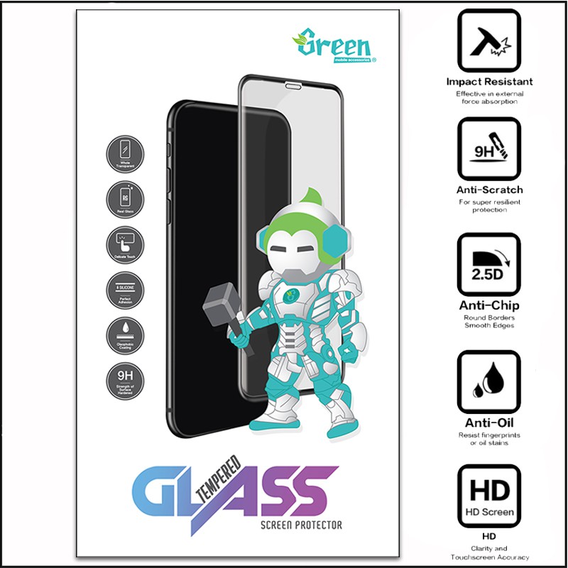 FULL COVER OPPO F9 A9 2020 A92 / VIVO Y91 Y93 Y95 S1 Y12 2019 Y15 2019 Y17 2019 TEMPERED GLASS SCREEN PROTECTOR