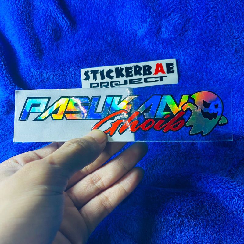 Stiker pasukan ghoib cuting sticker hologram 1pcs