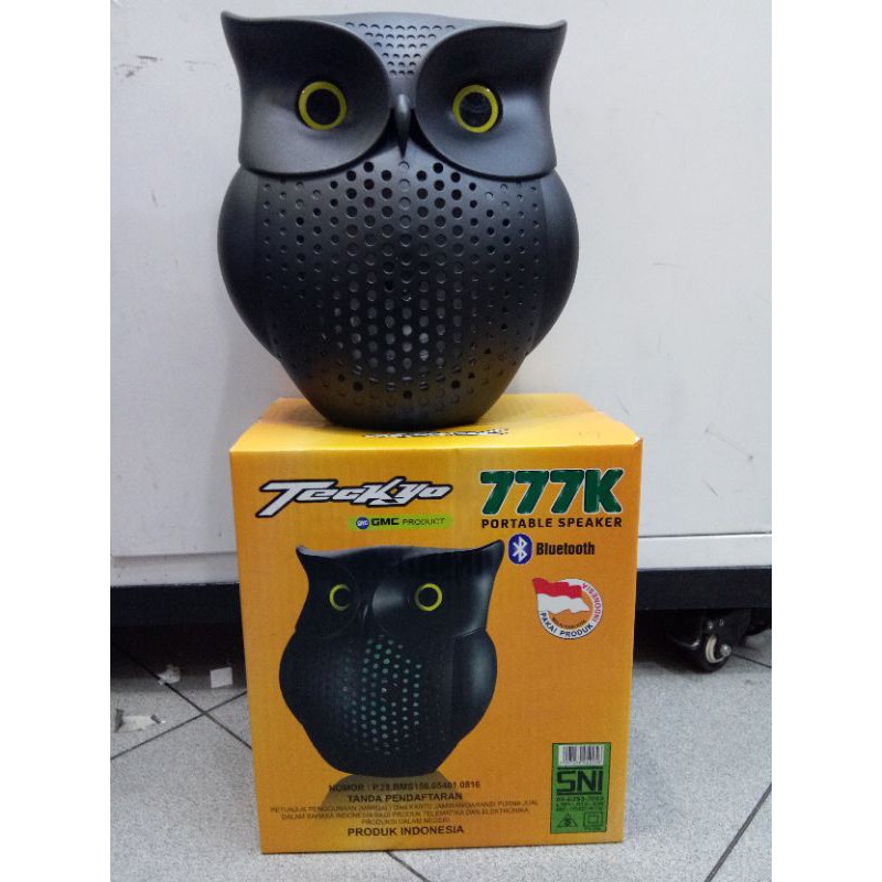 Speaker Portable Teckyo 777K Burung Hantu Wireless Bluetooth