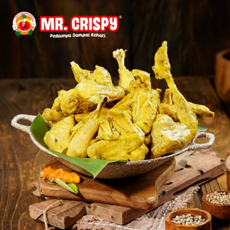 

AYAM KAMPUNG UNGKEP/AYAM KAMPUNG BUMBU REMPAH MR. CRISPY