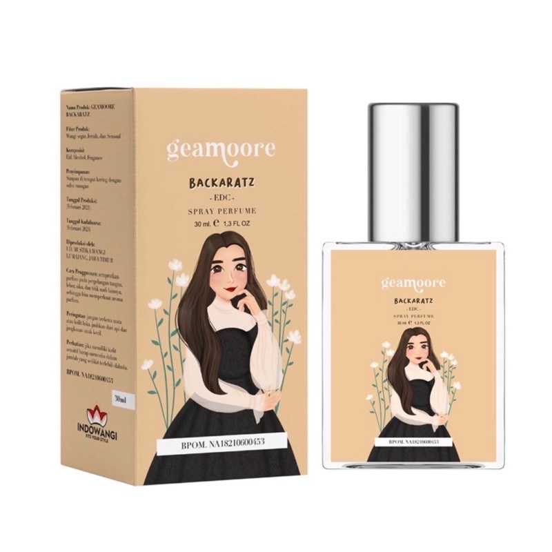 BPOM PARFUM GEAMOORE INSPIRED PARFUME 30ml addicted series 15ml-30Ml bacaratz