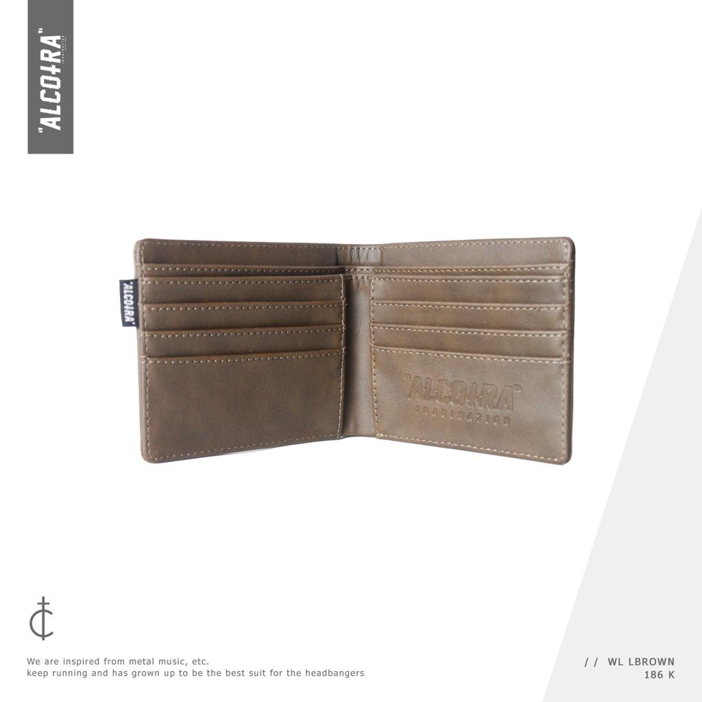 WL BROWN // DOMPET COKLAT MUDA