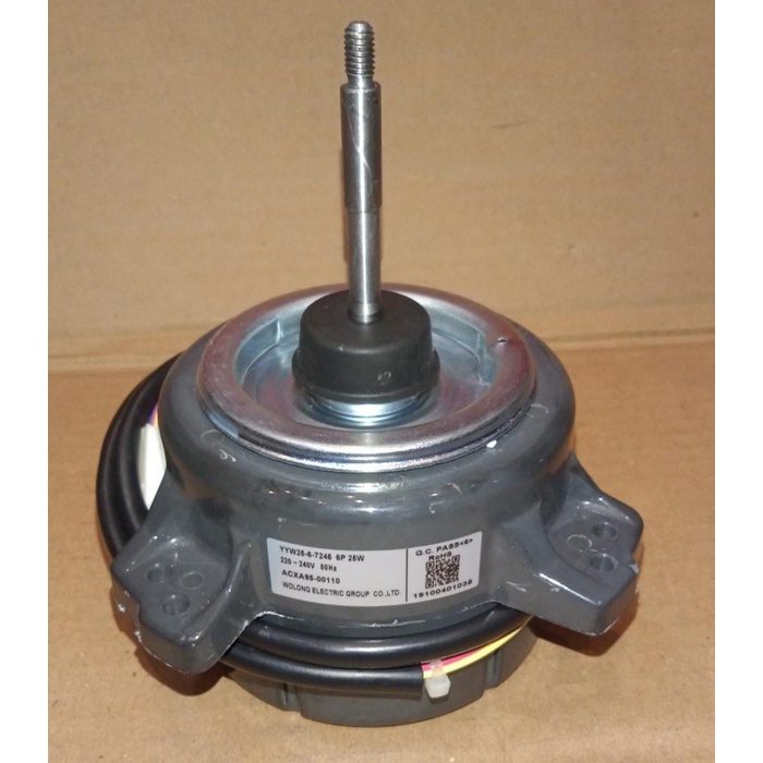 MotorFan Outdoor AC Panasonic Wolong YYW25-6-7245 6P 25W Original MA27