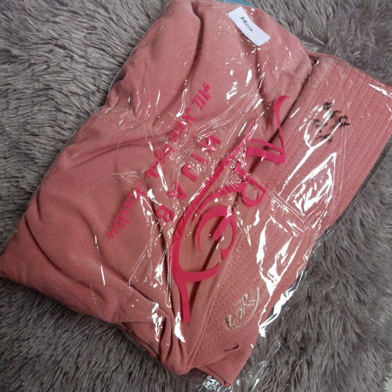064 Mecca ORI arey hijab || jilbab instan-Dusty pink