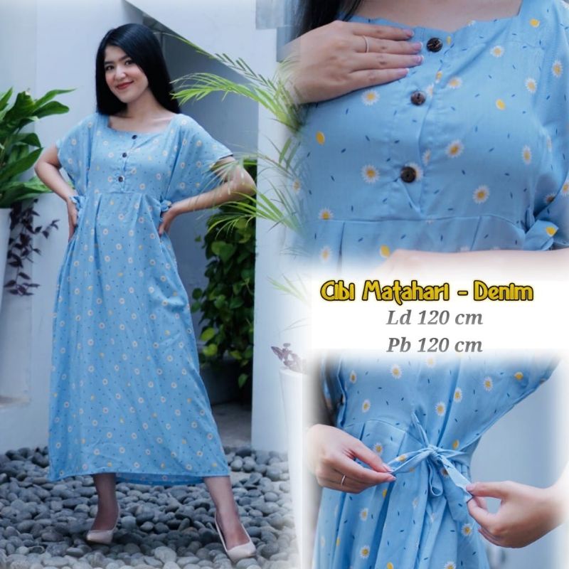 DASTER ARAB/DASTER ARAB CIBI BUNGA/ CIBI POLKA/CIBI BUNGA MATAHARI NB RAYON PREMIUM