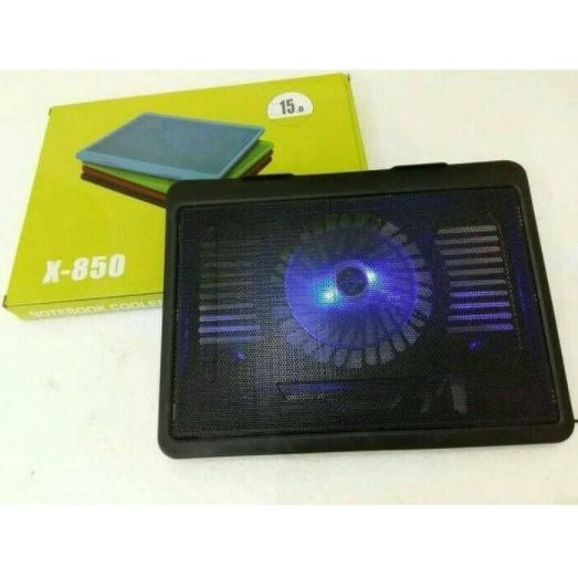 COOLPAD LED NB X850 COLLING X850 KIPAS PENDINGIN LAPTOP COOLING PAD KIPAS PENYANGGA LAPTOP COLLER