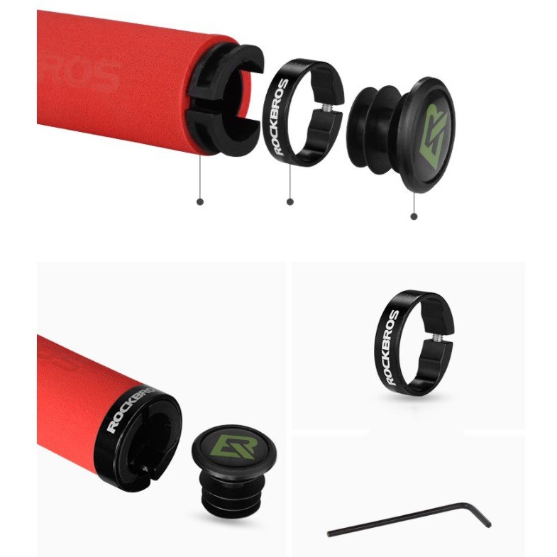Rockbros Busa Gagang Sepeda Ori Bicyle Handle Bahan Tebal - BGS001