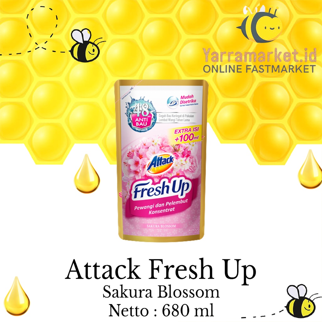 ATTACK FRESH UP SAKURA BLOSSOM 680ml