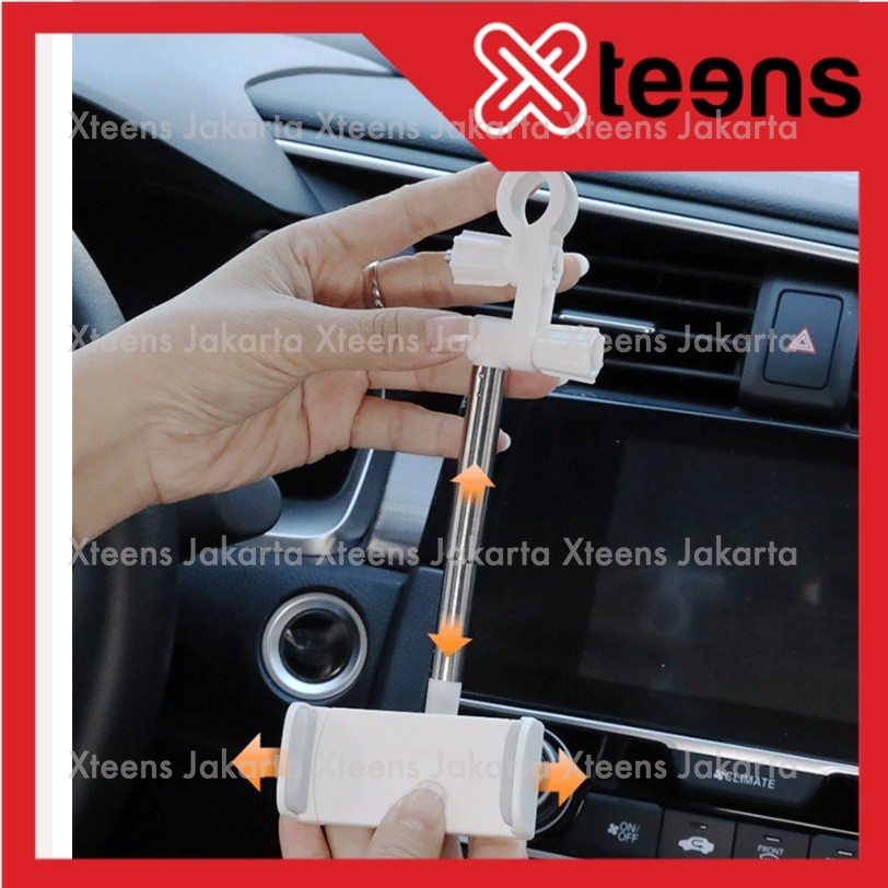 Car Phone Holder Multifungsi Car Holder SpionHolder Hp Mobil Jepit Spion Jok Mobil Original 360 Derajat Car-XJ