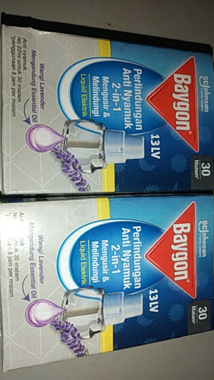 Baygon Liquid Electric Refill Lavender 22 Ml