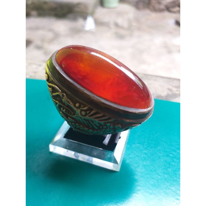 Natural Batu Pandan Merah Jamblang