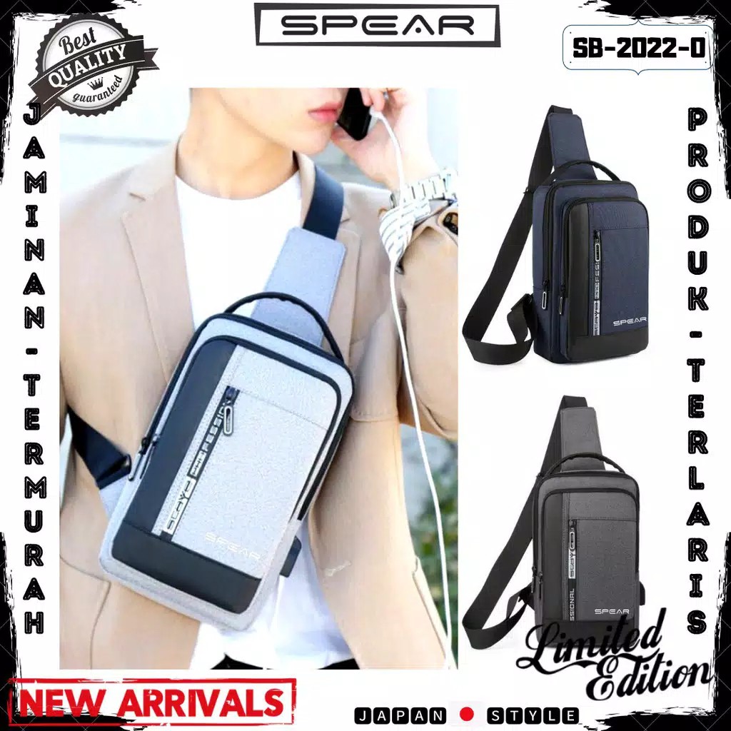 TAS SELEMPANG ANTI AIR SPEAR 202 ORIGINAL TERMURAH
