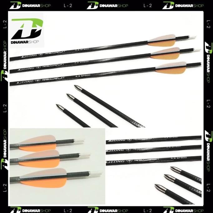 Anak Panah / Arrow Carbon Outdoor Elong Recruit Spine 800 Terlaris