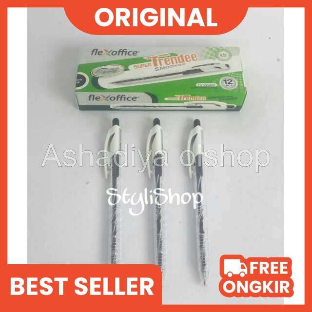 

Ashadiya olshop - Bulpen Trendee 0,5i mm, Bolpen, Ballpoint, Super Trendee Smooth Ink Pen