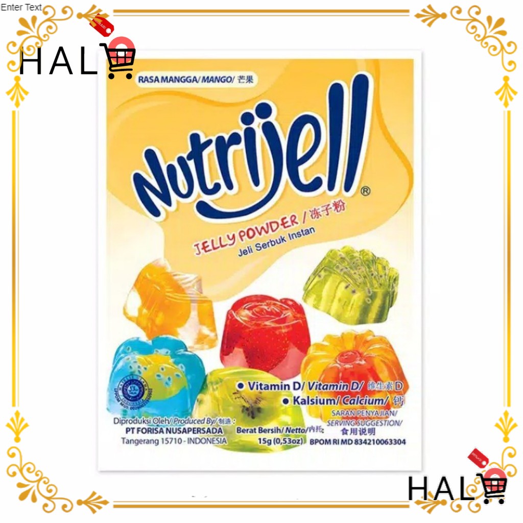 

NUTRIJELL MANGGO 15GR