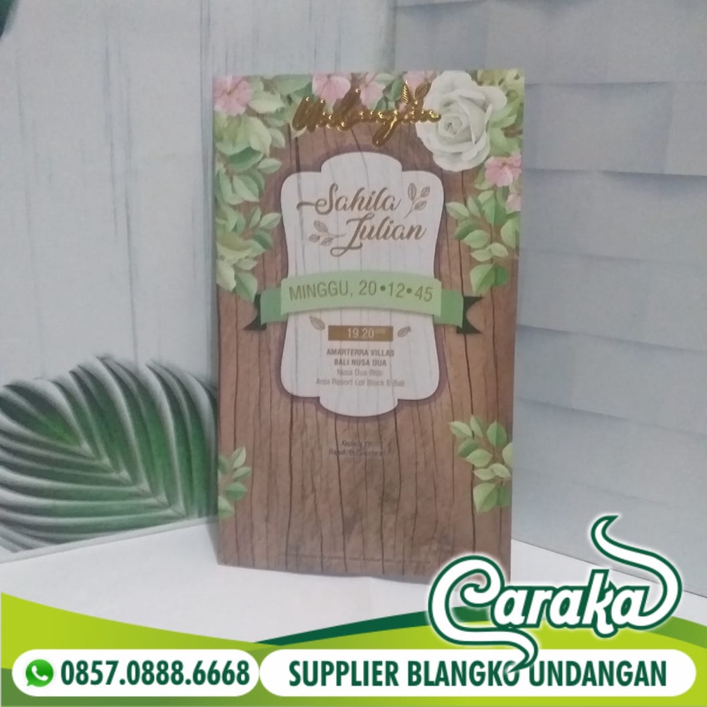 

BLANGKO UNDANGAN FATIH 727 GOLD - HARGA MURAH TAMPILAN MEWAH