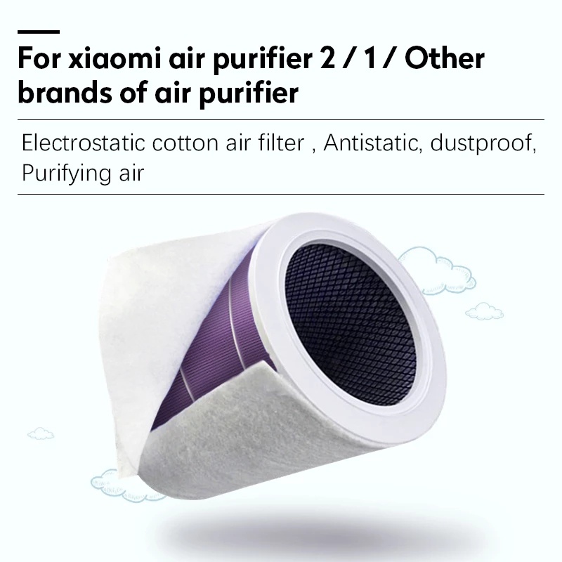 Pembersih Udara Untuk Xiaomi Air Purifier 1 / 2 / 3 / 2S / Pro / 3H / 2C / Max / 2H / 3C Pm2.5 Ukuran 70x30cm