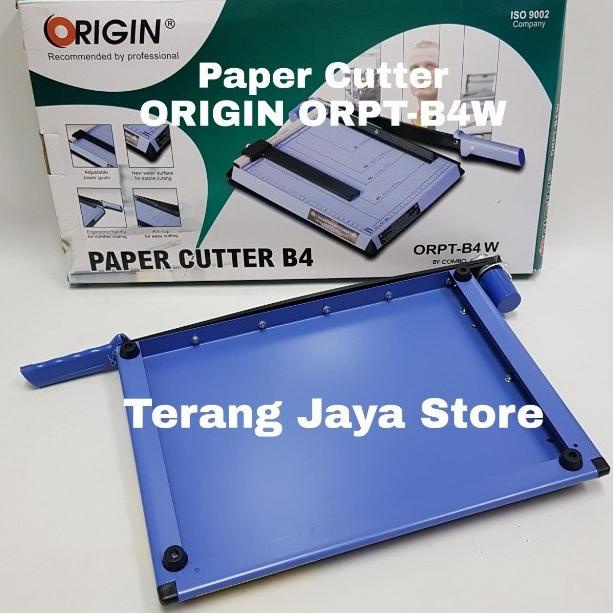 

Update Paper Cutter Origin B4 Alat Pemotong Kertas Origin Orpt-B4 (B4) Gilaa!!!