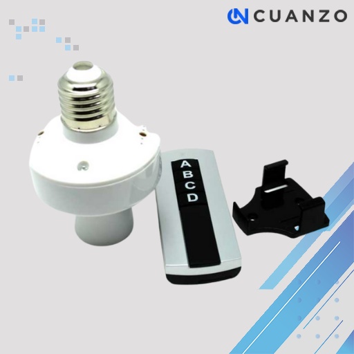 Socket Bohlam E27 220V dengan Remot Kontrol / Fitting Lampu Bohlam Gantung Plafon Tempel Tahan Panas / Pengendali Saklar Jarak Jauh Tanpa Nirkable / Soket Emergency Control Otomatis Kombinasi / Soket Lampu Bohlam LED Remot Rumah Tanpa Kabel Listrik Murah