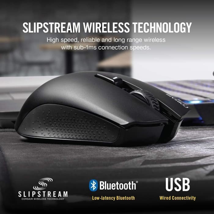 Corsair Harpoon RGB Wireless Gaming Mouse with SLIPSTREAM