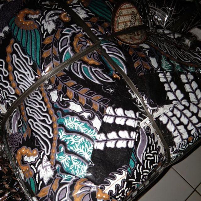 Gamis Batik Motif Biru Terlaris Garansi Shopee!