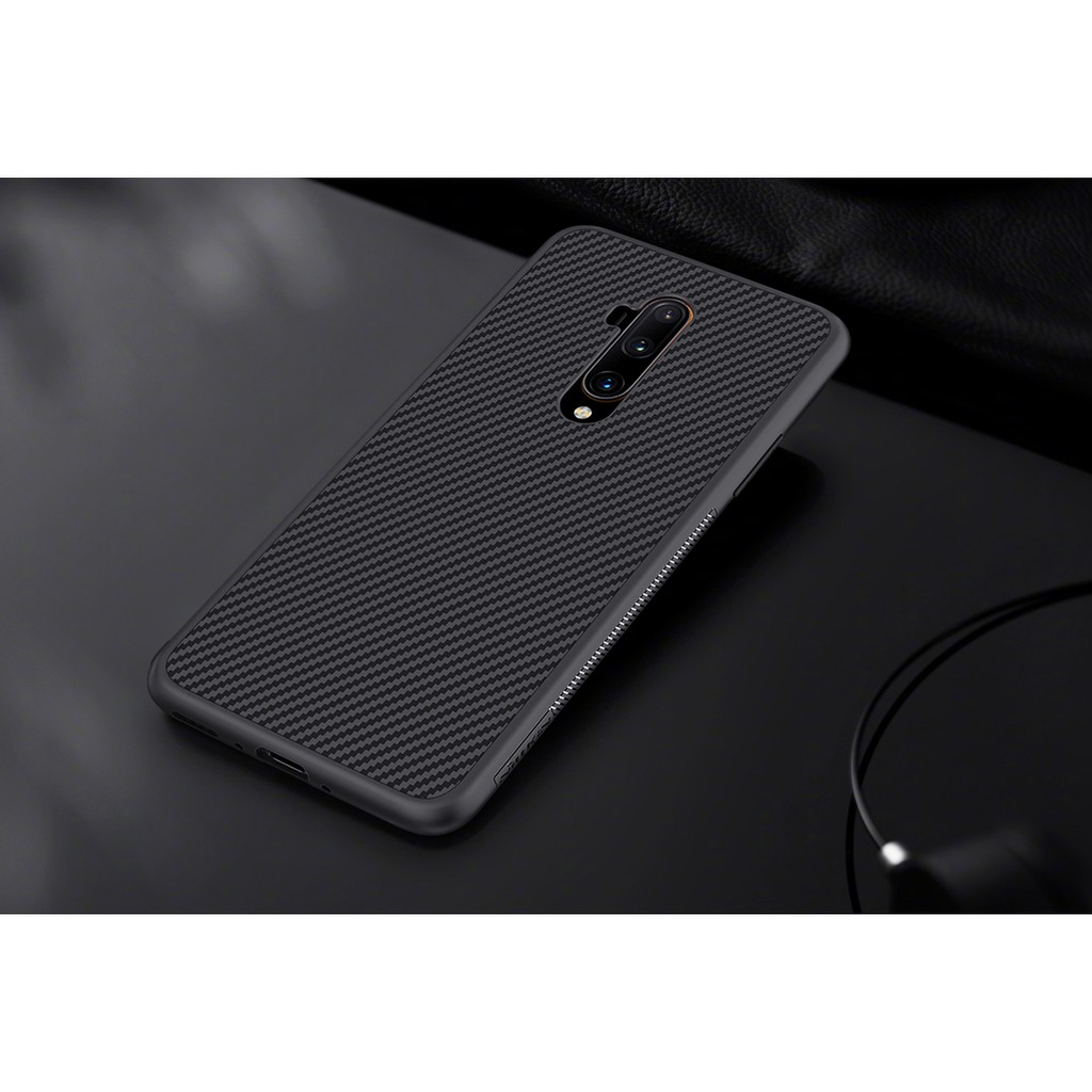 Hard Case Oneplus 7T Pro NILLKIN Synthetic Fiber Carbon Casing Original