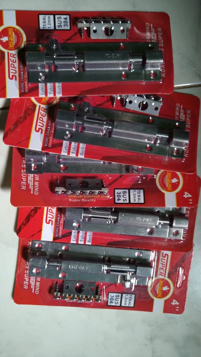 Grendel Kunci Pintu Soligen 2 3 4 Inch 204