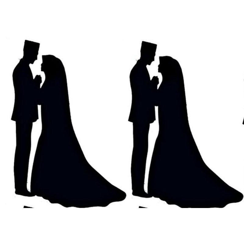 siluet couple model 3