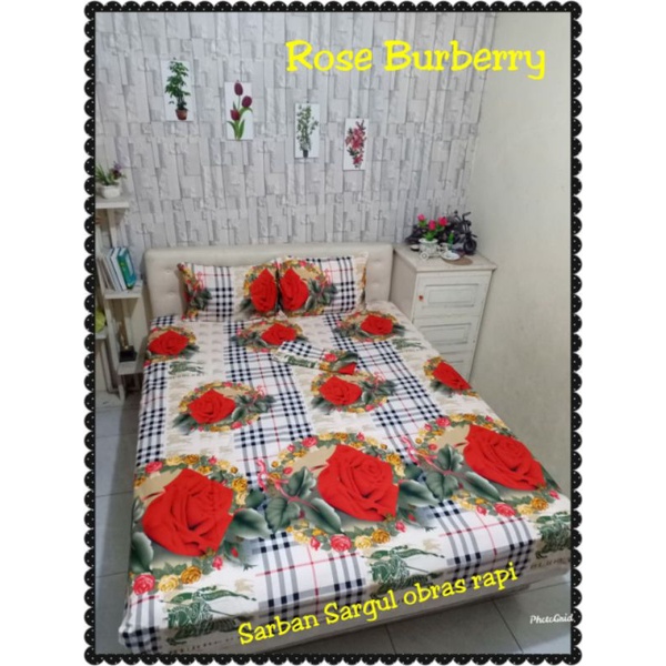 SEPREI TULIP/MOTIF TULIP/SPREI BUNGA/ROSE/FLOWERS