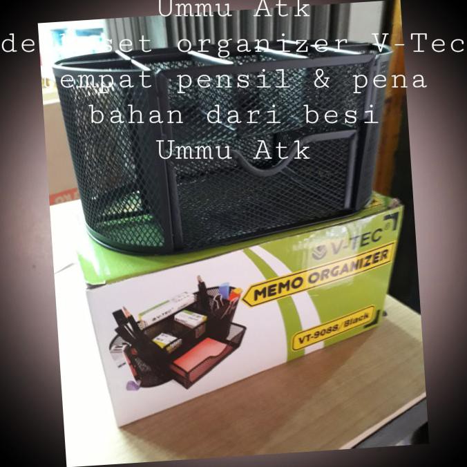 

BEST SELLER desk set organizer V-Tec tempat pensil dan pulpen