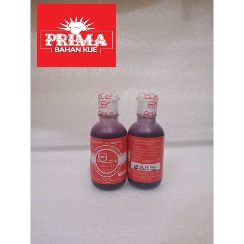 

SUMBA CROSS - LIQUID ICING CHERRY RED