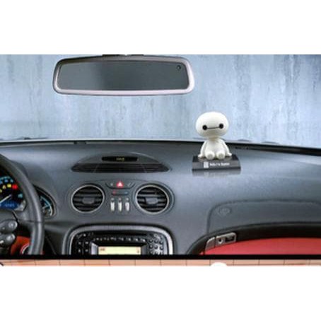 Boneka Baymax Kepala Goyang, Pajangan Baymax Mobil, Baymax