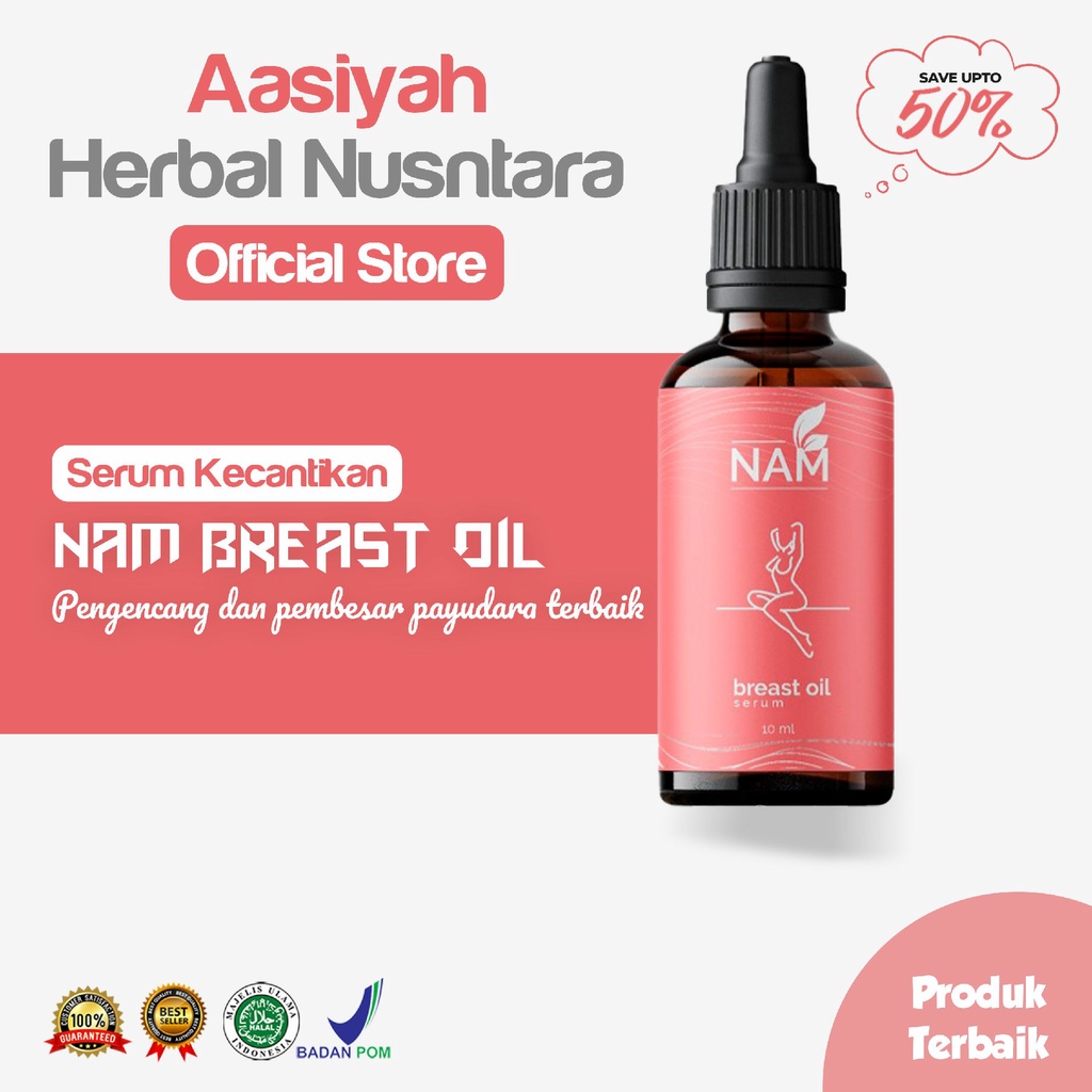 NAM BREAST OIL SERUM - PEMBESAR PAYUDARA - BUSFIT PEMBESAR PAYUDARA NASA - ALAMI - ORIGINAL - SERUM 