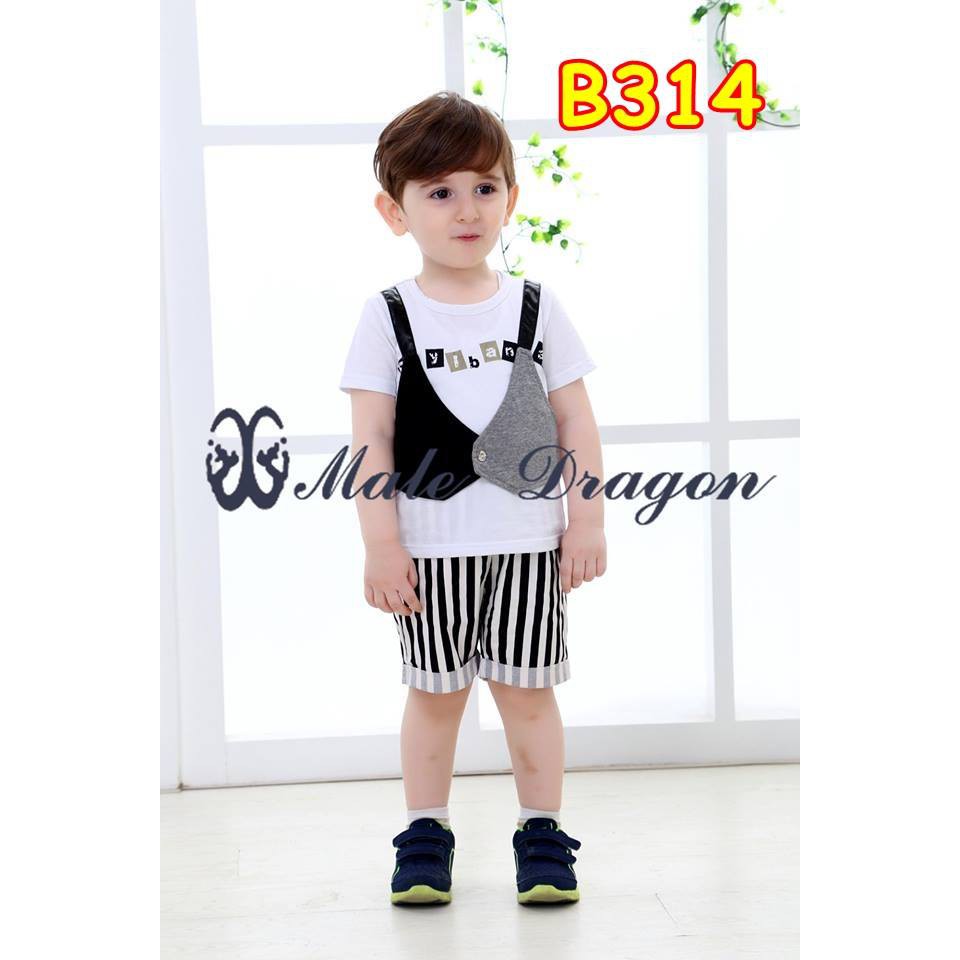 B314 SETELAN ANAK MALE DRAGON BOY