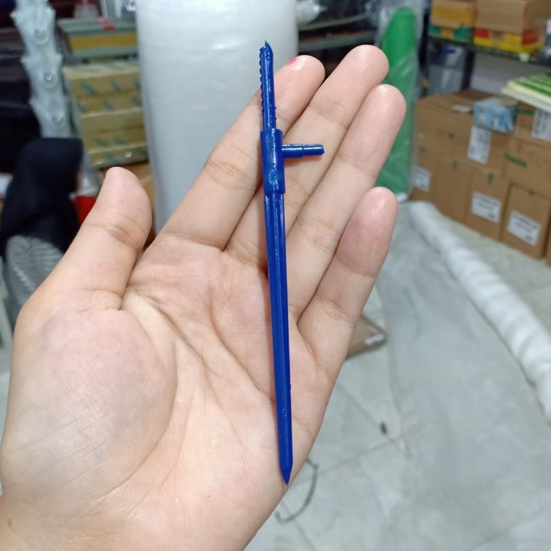 stick drip lurus 7 mm - biru