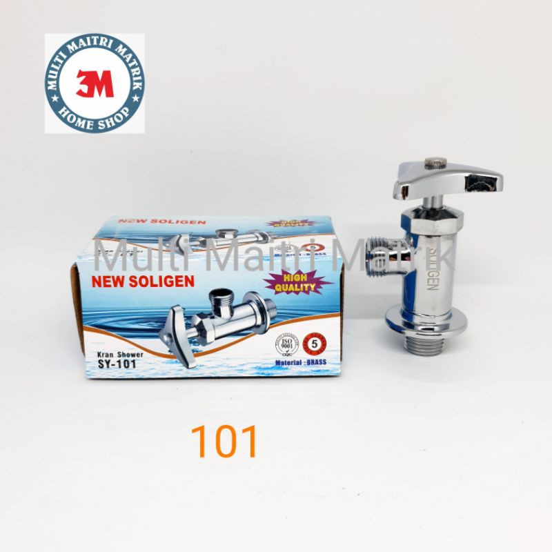 Stop kran shower wc kloset Soligen 101 / keran kran T shower wc kloset / kran kloset