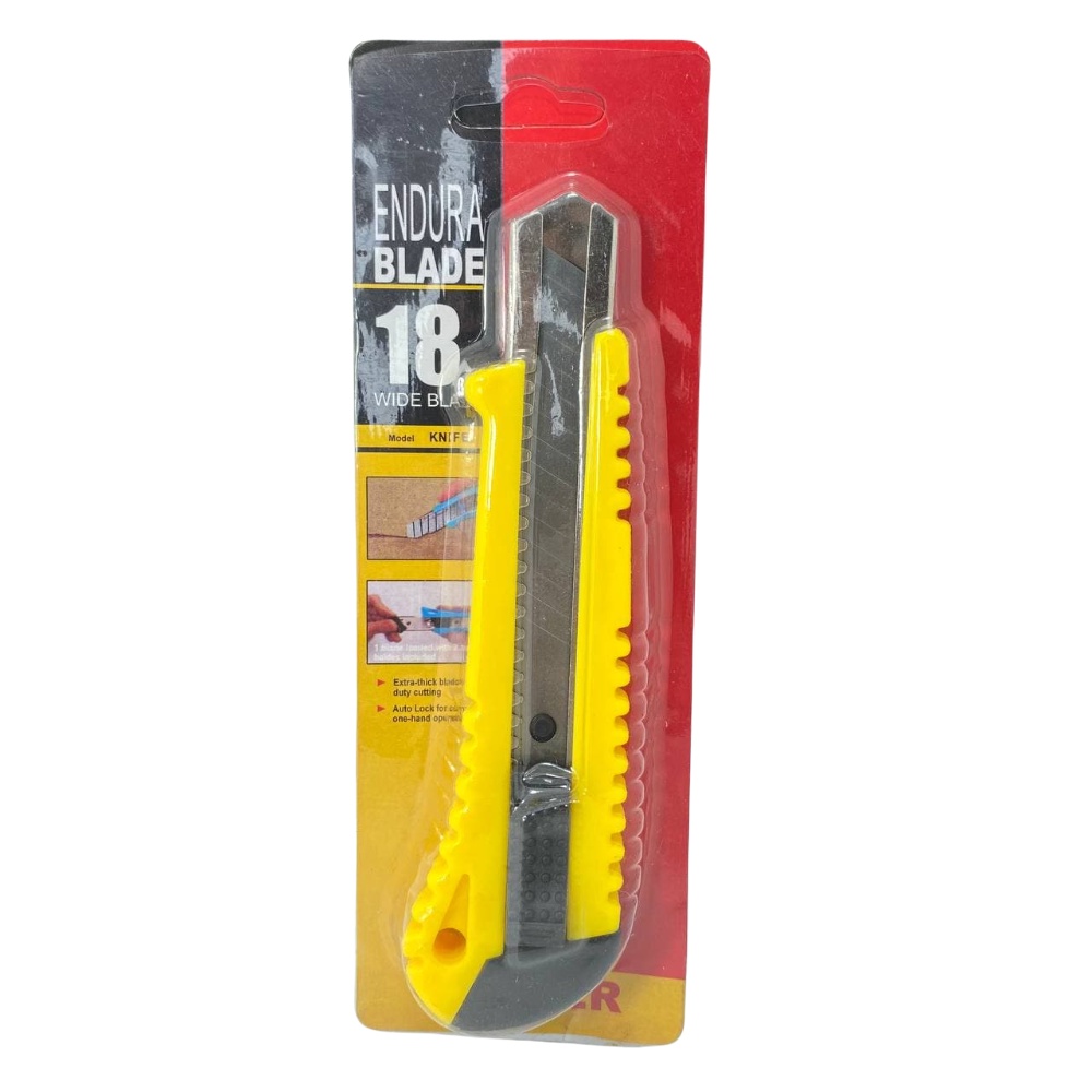 

Cutter Pisau Silet Pemotong Razor Blade Sharp Utility Knife Snap Off 18mm