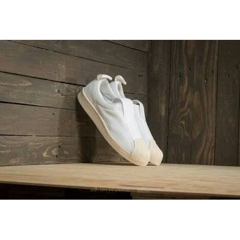 Adidas Superstar BW35 Slip On White Sepatu Wanita Sneakers PREMIUM