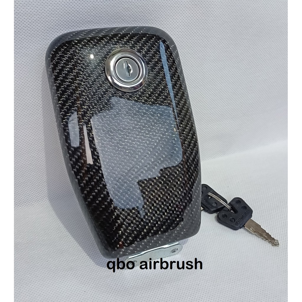 COVER TUTUP TANGKI RX-KING CARBON KEVLAR