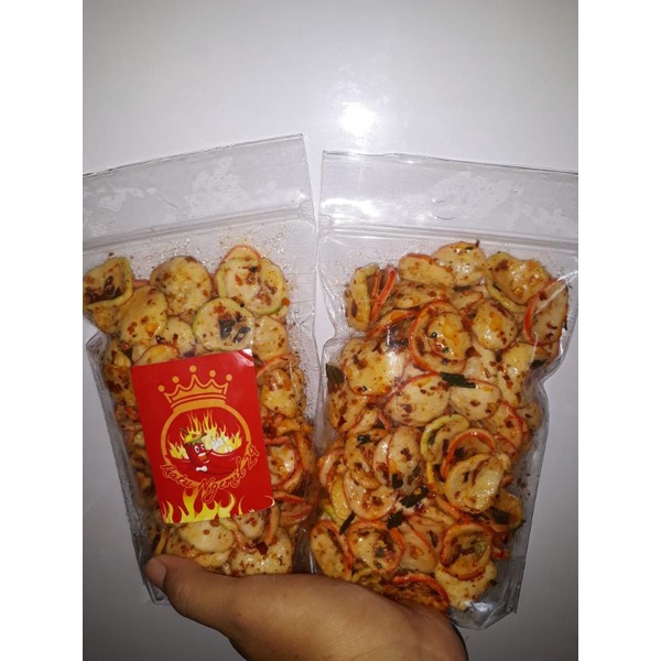 

KERUPUK SEBLAK Spicy Daun Jeruk