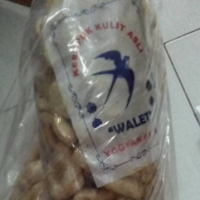 

Kerupuk kulit asli burung walet isi 1kilo